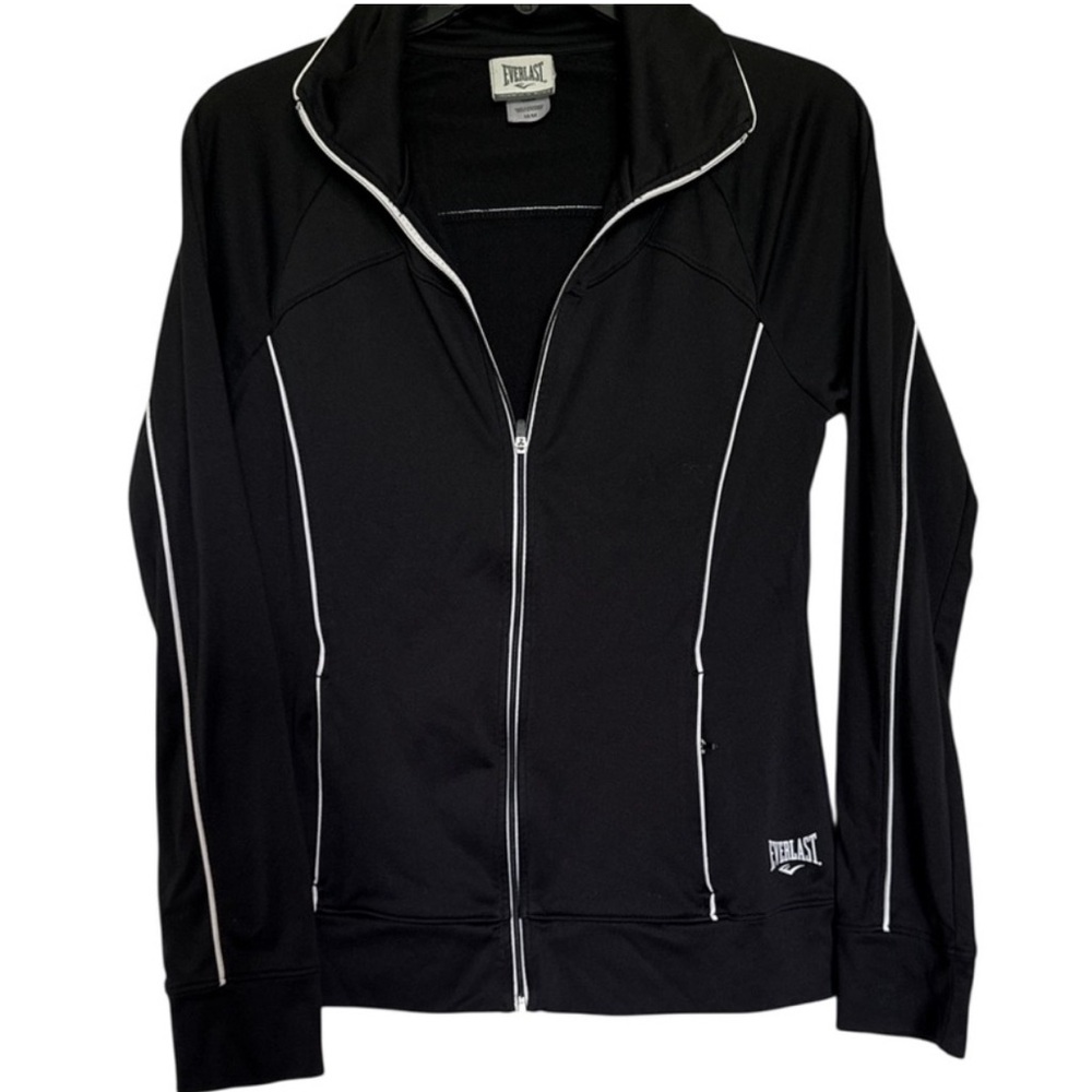 Everlast Black and White Athletic Jacket